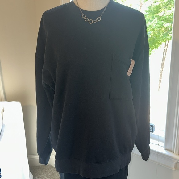 Lunya Silk Sweats, Includes Black Sweatshirt & Joggers, Medium, Like New - Picture 3 of 12